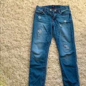 GAP denim girlfriend jeans